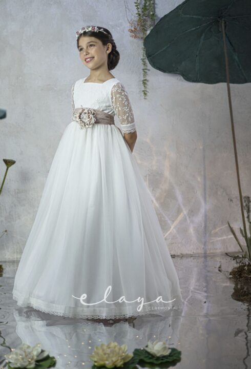 Vestido de comunión AMAPOLA