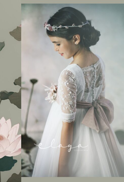 Vestido de comunión AMAPOLA