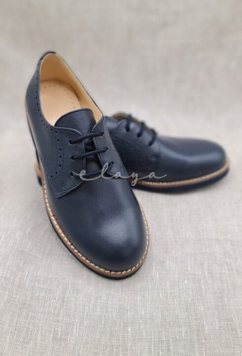 Zapato piel marino 26154