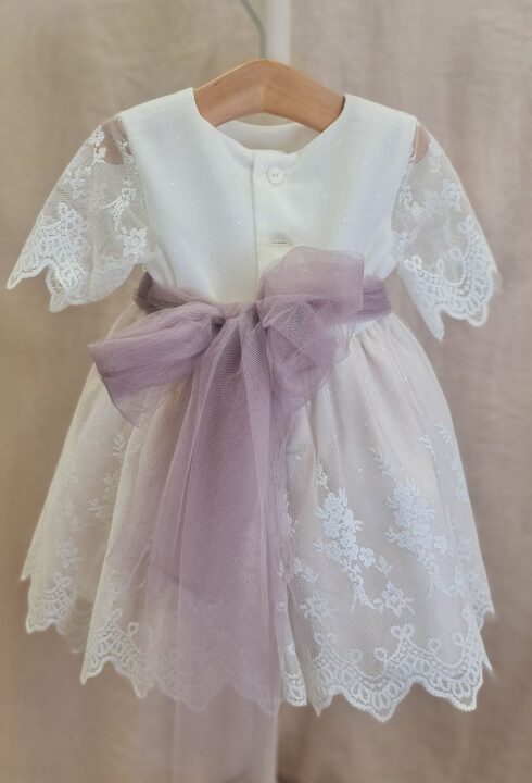 Vestido de ceremonia SILENE BABY FALDA COLOR