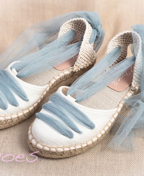 Valenciana salon pique tul azul