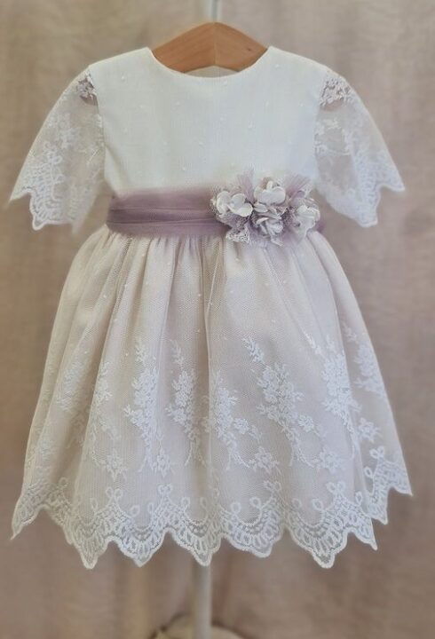 Vestido de ceremonia SILENE BABY FALDA COLOR