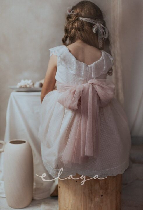 Vestido MAGNOLIA tul redecilla