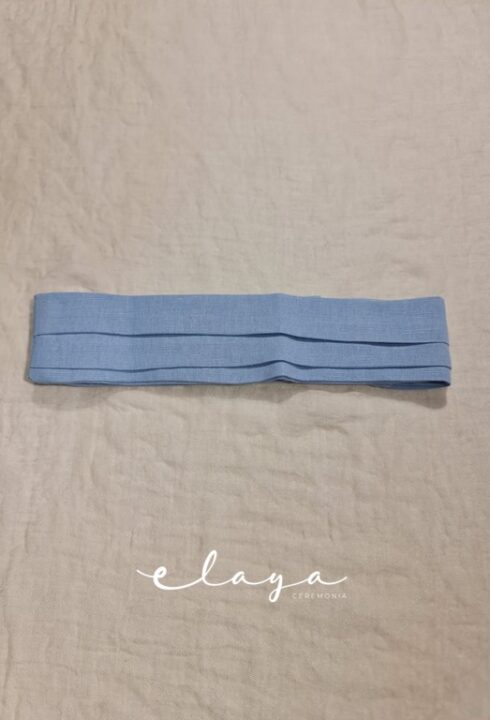 FAJIN LINO AZUL CELESTE (1-12 Años). Plazo de entrega 30 días.