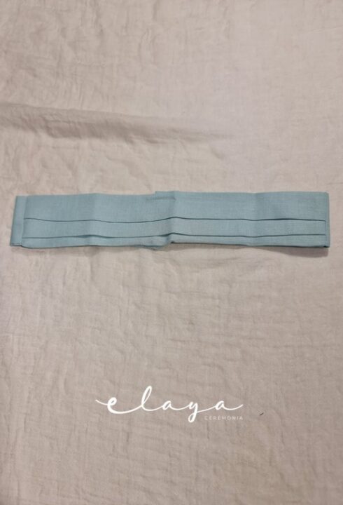 FAJIN LINO VERDE AGUA (1-12 Años). Plazo de entrega 30 días.