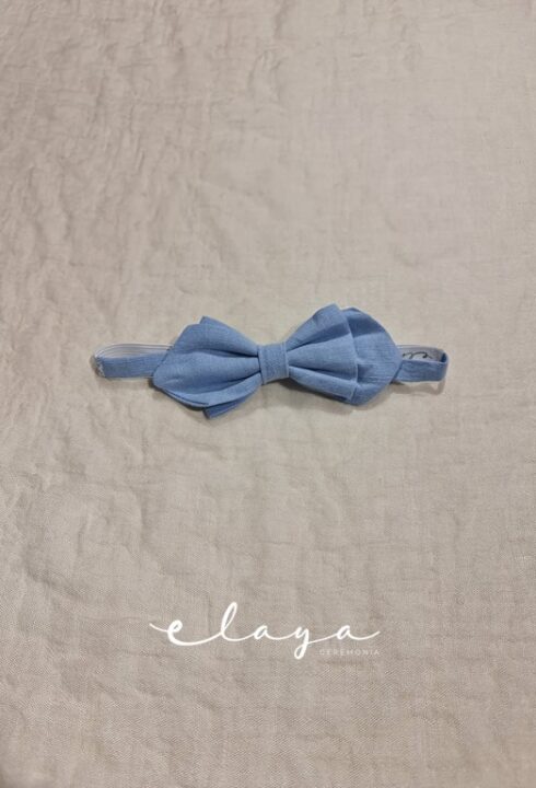 Pajarita LINO AZUL 1-12 Años). Plazo de entrega 30 días.