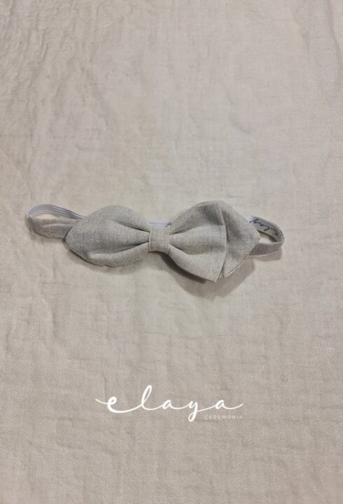 Pajarita LINO TOSTADO1-12 Años). Plazo de entrega 30 días.