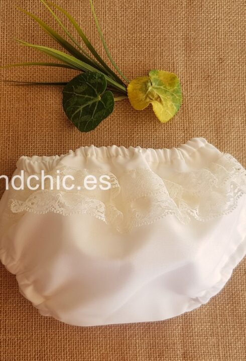 Braga bebe con volantes 3260