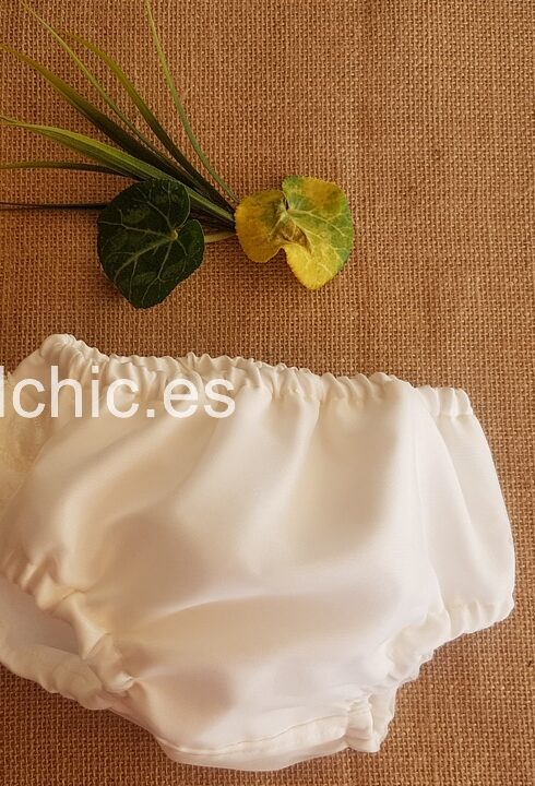 Braga bebe con volantes 3260