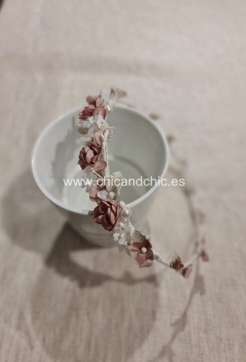 Corona 14130 Rosa/Tostado.