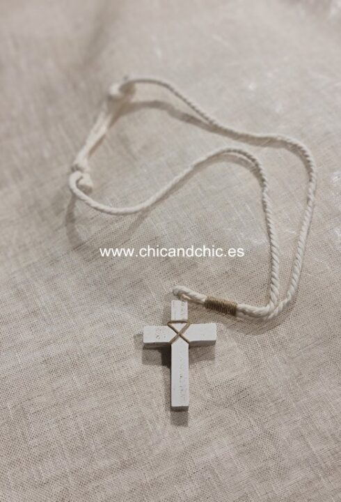 Cruz comunión G9-22 Beige