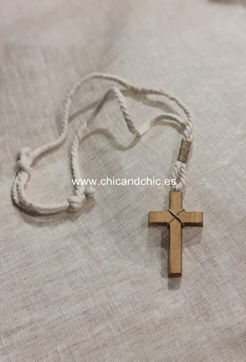 Cruz comunión G9-22 Beige-oro