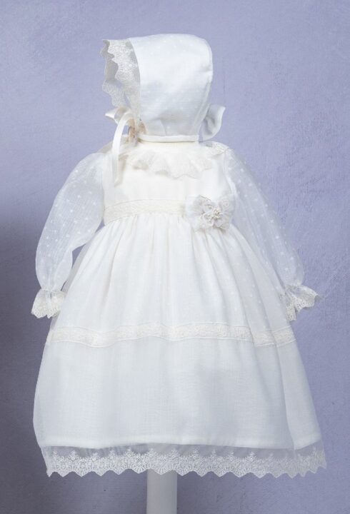 Vestido muselina 34421ML manga larga