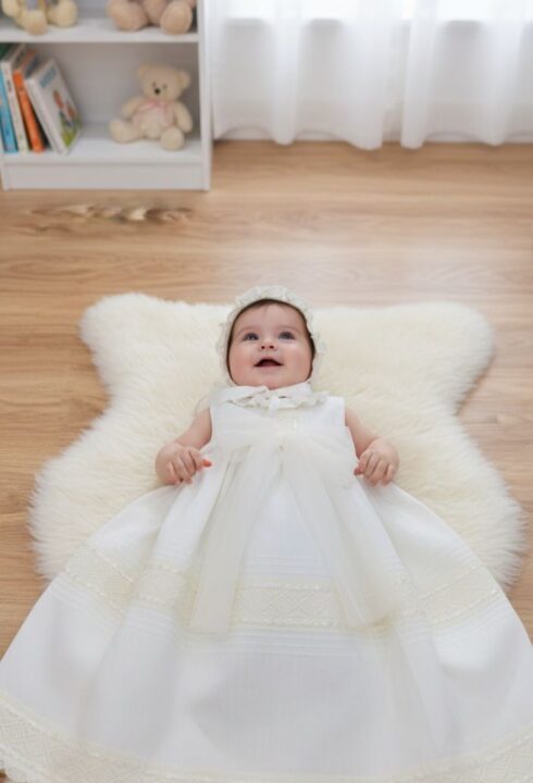 Faldón lino bautizo13454