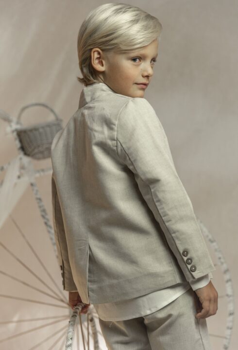 Conjunto de niño pantalón largo DANTE TOSTADO