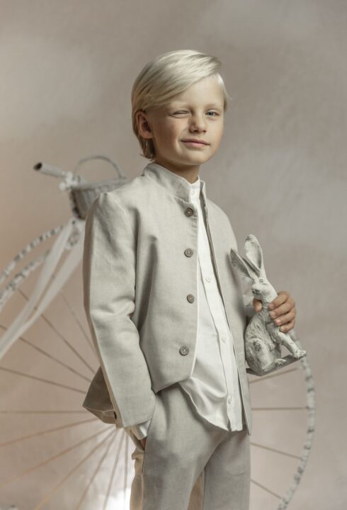 Conjunto de niño pantalón largo DANTE TOSTADO